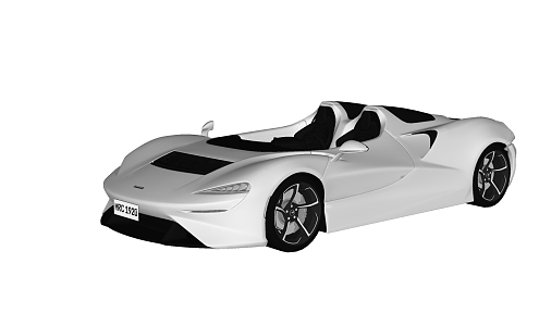 Hyundai McLaren Concept Car 3d model