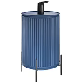 Stylish Standing Trash Cans With Multiple Colors And Stands