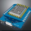 GSM Communication Module Electronic Circuit Board Featuring D1 Interface And V2.10 Version