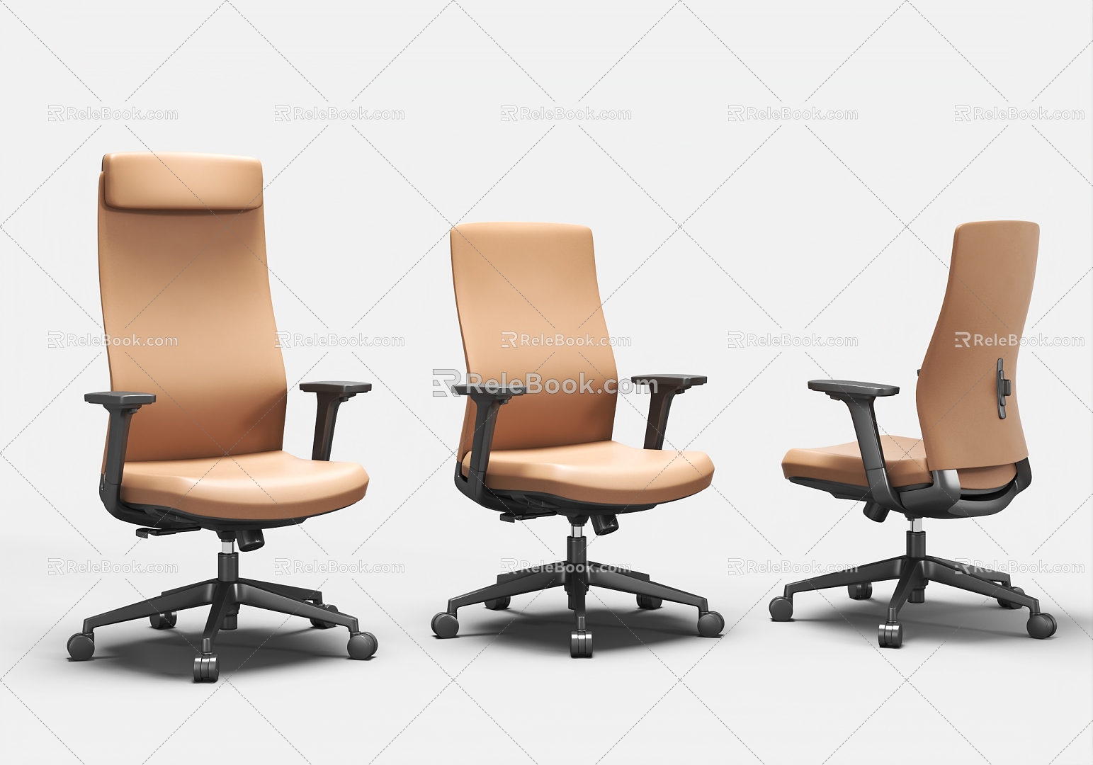 Office Chair Boss Chair Chair Leather Chair Staff Chair model