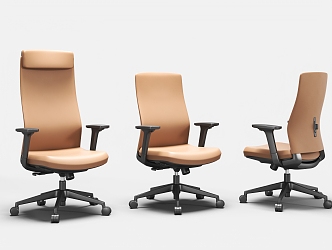 Office Chair Boss Chair Leather Chair Staff Chair 3d model