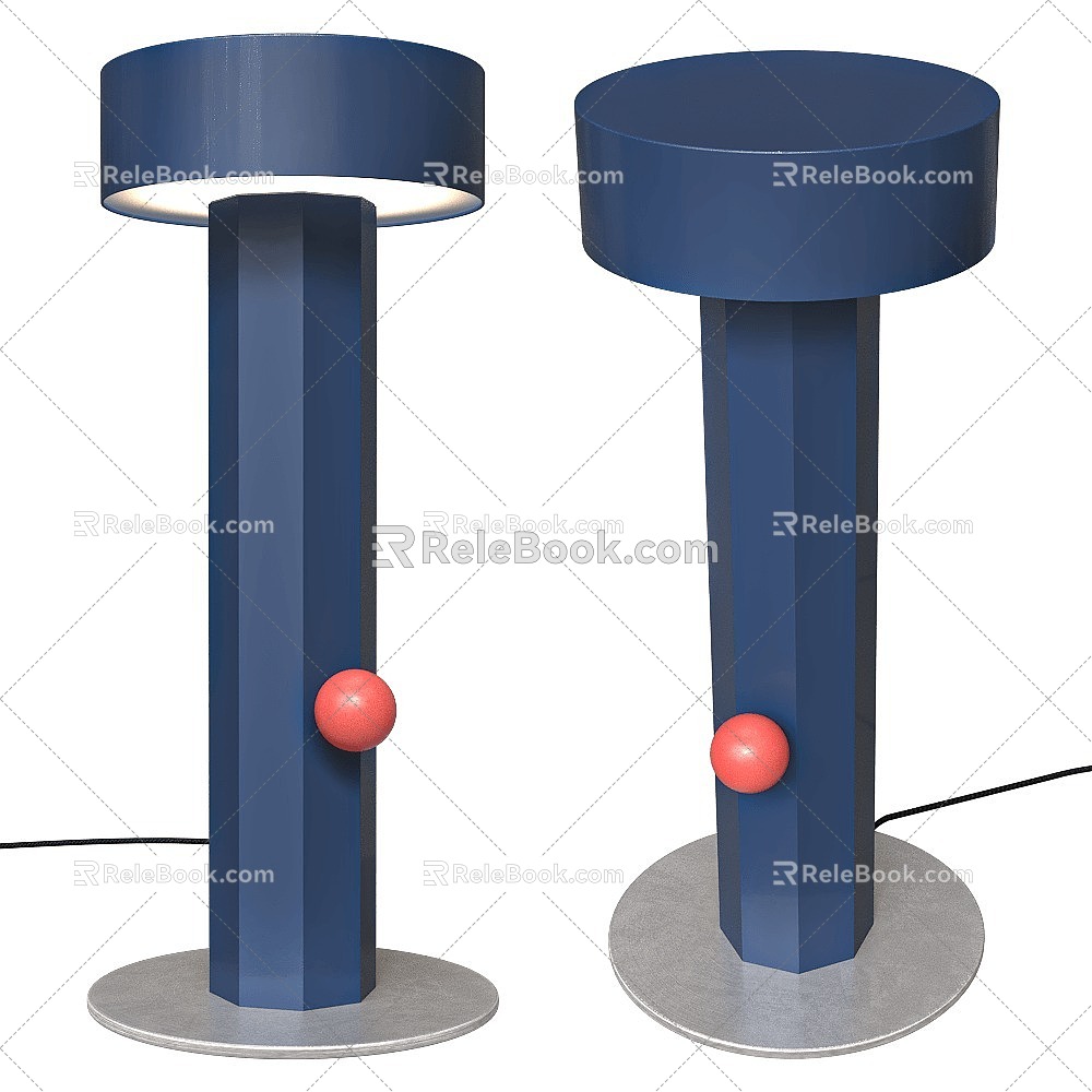 LOFU table lamp 3d model