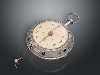 Pocket Watch Mechanical Pocket Watch Vintage Pocket Watch Old Pocket Watch Men's Pocket Watch Metal Pocket Watch Antique Pocket Watch 3d model