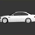 Sporty Silver Car With Black Roof White Rims And Shiny Body Design