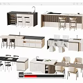 Modern Bar Counter Designs With Stools And Various Styles For Interior Decor
