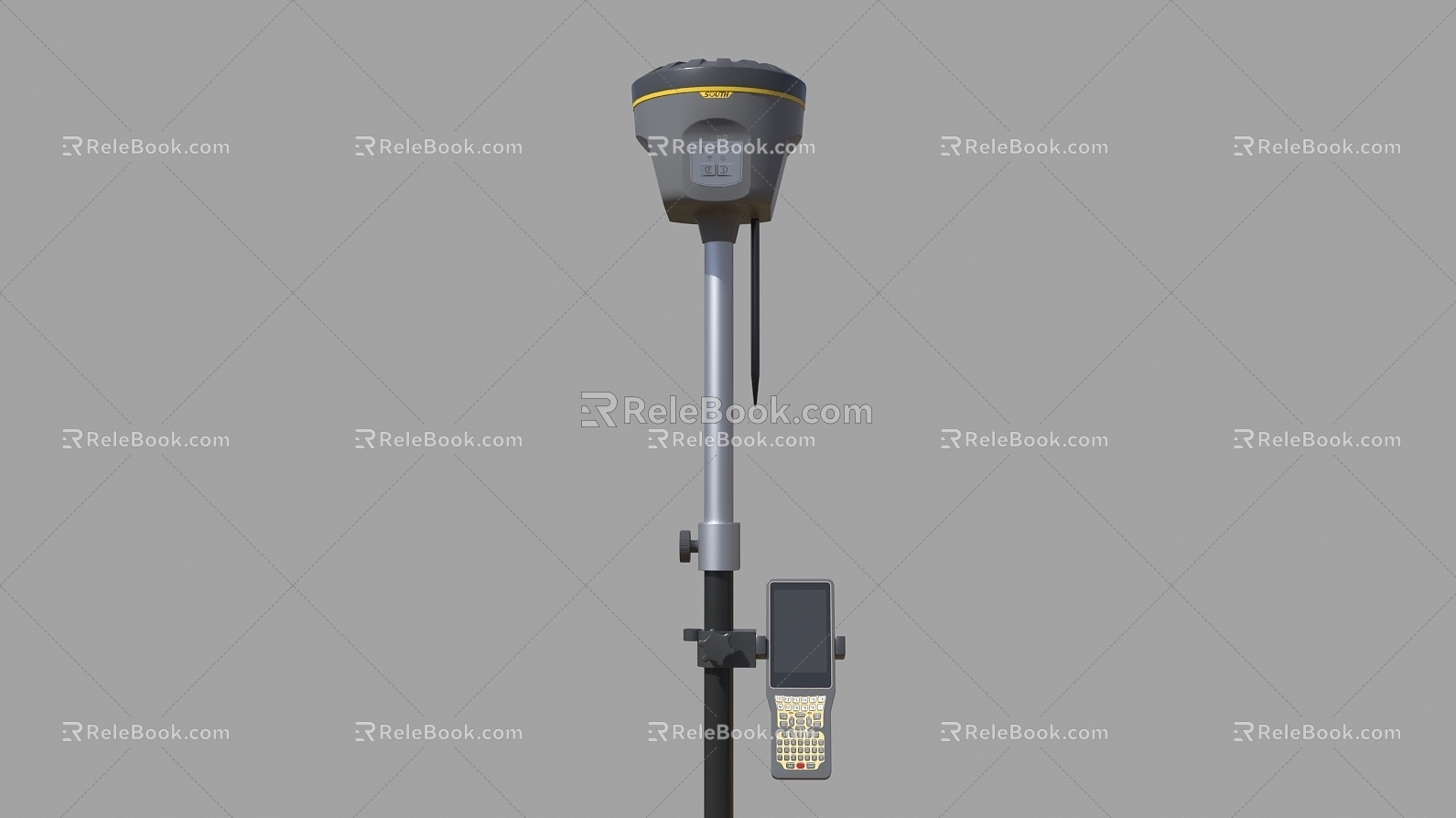 Measurement Mobile Station Measurement Station Mobile Station Measurement Tool 3d model