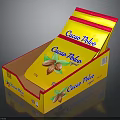 Cocoa Polo Chocolate Package With Cocoa Beans Almonds And 125 Grams Net Weight