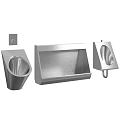 Stainless Steel Urinals Featuring Various Modern Design Styles For Bathroom Spaces
