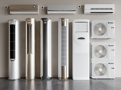 Modern air conditioner model