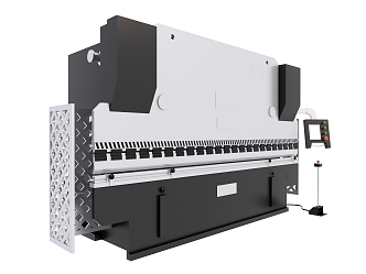 Modern Bending Machine Equipment Mechanical Bending Machine 3d model