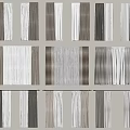 Elegant Window Curtains With Neutral Brown White Gray Fabric Panels For Modern Home Decor