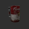 Vintage Campbell's Branded Mug With Retro Can Shape And Chili Label Design