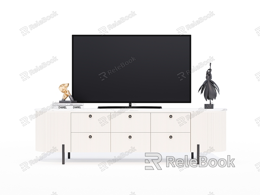 Modern TV Cabinet Simple TV Cabinet model