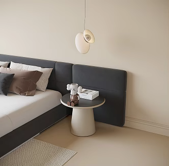 Modern bedside chandelier 3d model
