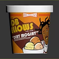Orange Commercial Equipment Storage Container With Brand Label For ODR FELLOWS DIRT MOJO