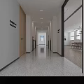 School Art Classroom With Wall Paintings Tables Chairs And Bright Wooden Floors