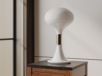 Modern table lamp 3d model