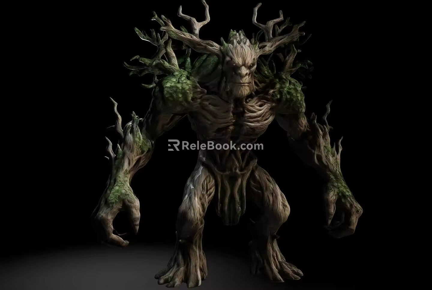 Tree Man Horror Tree Man Monster Game Monster Fantasy Creature 3d model