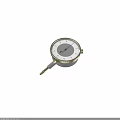 Precision Dial Indicator Measuring Tool With Circular Scale And Metal Body