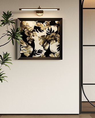 decorative painting 3d model