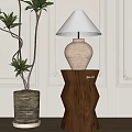 Modern table lamp table lamp side table lamp 3d model