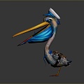 bird bird bird bird game animal cartoon animal animal realistic animal 3d model