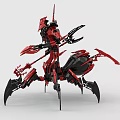 LEGO toy building blocks game monster spider monster 3d model