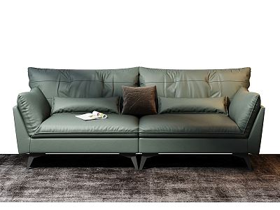 Modern Double Sofa Italian Minimalist Sofa model