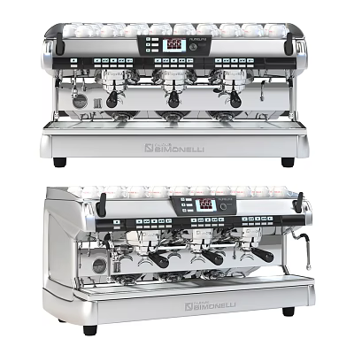 La Marzocco Commercial Coffee Machine Professional Stainless Steel Kitchen Appliance 3d model