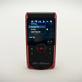 Samsung HD Digital Camcorder with Black and Red Design and Screen