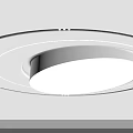 Modern Minimalist Ceiling Design With Circular Recessed Lighting And Sleek LED Strips