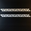 Intricate Decorative Carving With Floral Scrolls Leaf Motifs And Detailed Patterns