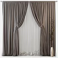 Curtains 3d model