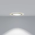 Downlight Spotlight Installed On Ceiling Illuminating Wall With Bright Light In Modern Interior 3d model