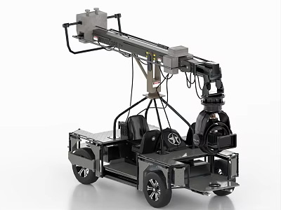 camera pan-tilt system camera rocker camera pan-tilt system 3d model