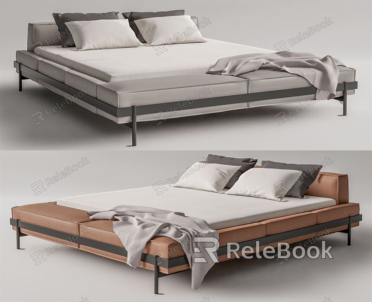 Modern Double Bed model