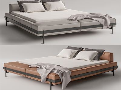 Modern Double Bed model