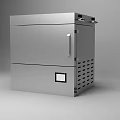 Durable Stainless Steel Kitchen Appliance With Handle Digital Display And Ventilation Vents