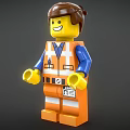 Lego toy Lego toy blocks children's toy robot 3d model