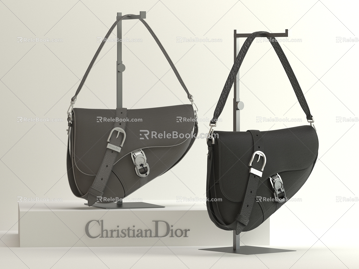 Men's Bag Handbag Entry Luxury French Brand Jewelry Clothing Leather Luxury Fashion small size Entry Luxury Bag Dior Dior 3d model