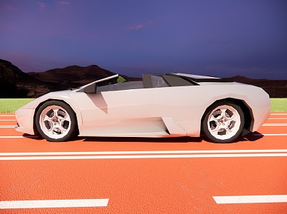 Lamborghini Super sports car 3d model