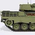 Leopard 1A5 tank 3d model