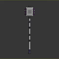 Tomahawk Axe Wooden Axe Handle Axe Mountain Axe Chopping Wood Axe Chopping Wood Axe Magic Axe 3d model