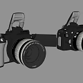 Modern Camera SLR Camera Projector 3d model
