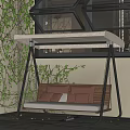Modern Swing 3d model