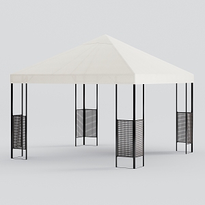 Modern IKEA Outdoor Camping Tent IKEA Pavilion Tent Outdoor IKEA Canopy Tent Outdoor Restaurant Awning Canopy Gallery Rack 3d model