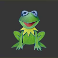 Frog Poison Frog Game Frog Reptile Cold Blooded Animal Reptile 3d model