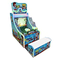 Modern game machine super water jet 3d model