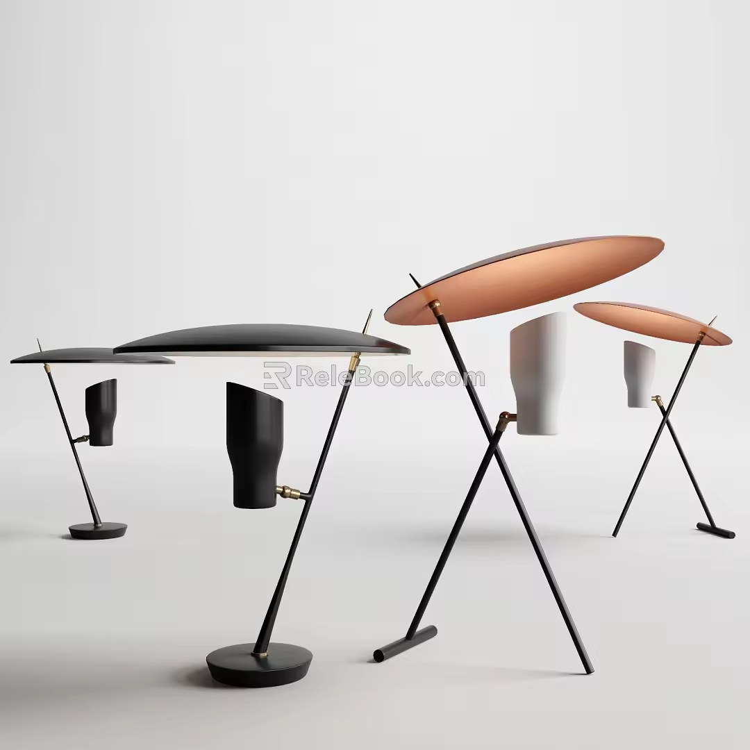 Modern Table Lamp Table Lamp Combination 3d model