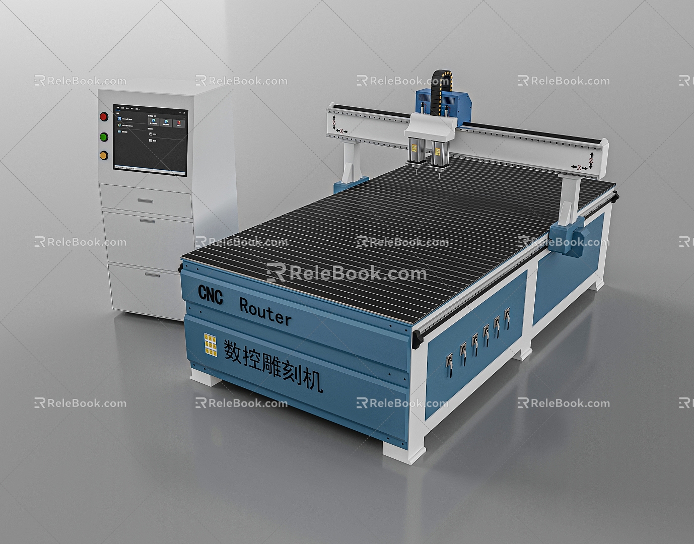 CNC engraving machine cutting machine 3d model